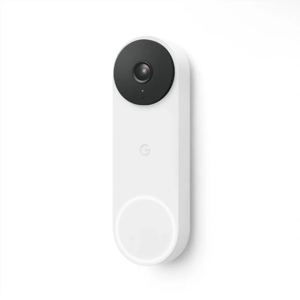 NEW Google Nest Doorbell - (Wired, 2nd Gen) - Wired Video Doorbell Camera Snow